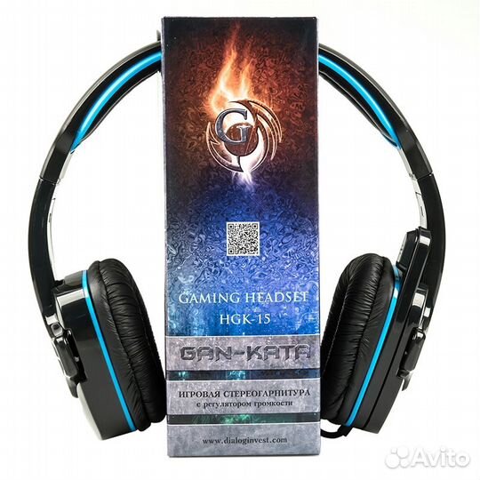 Игровая гарнитура HGK-15 Dialog Gan-Kata