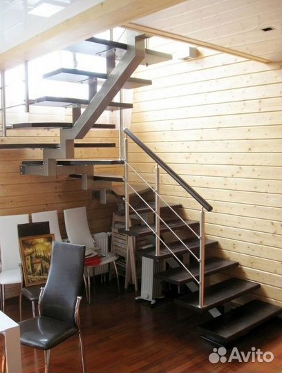 Лестница на второй этаж от производителя