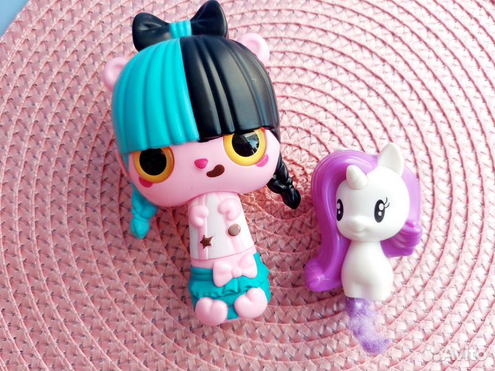 Игрушки куклы пакетом