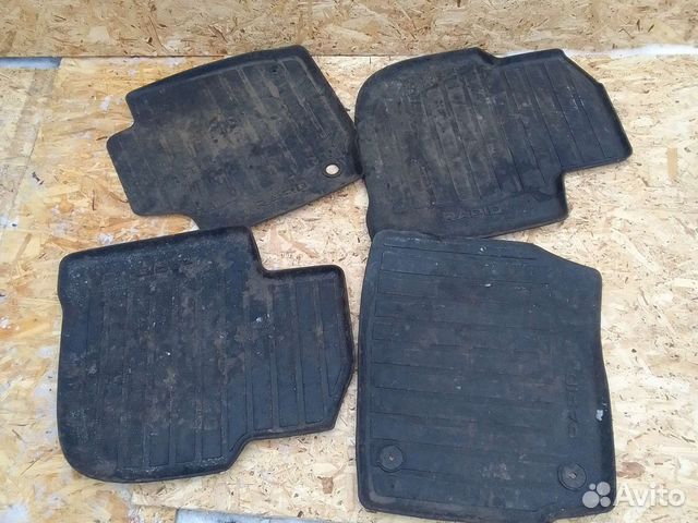 Коврик салона Шкода рапид