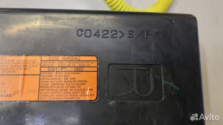 Подушка безопасности в сиденье Subaru Legacy Outba