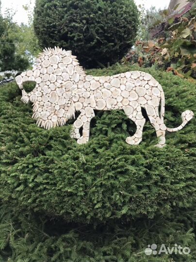 Панно изделия из можжевельника дракон