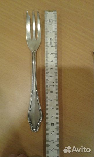 Вилка для рыбы (до 1940г) Wellner Patent 90/18