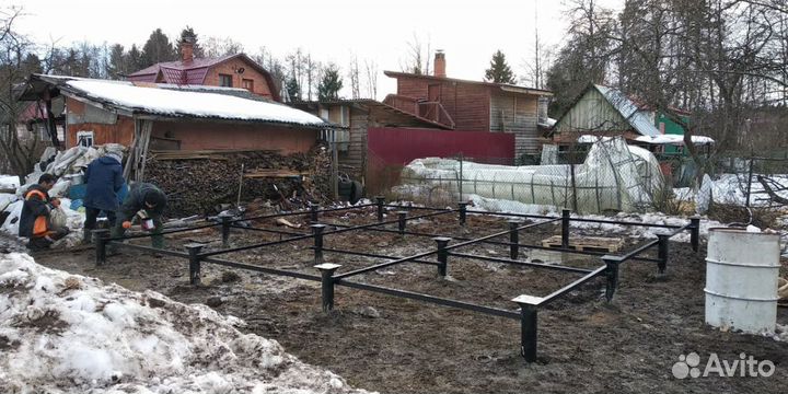 Винтовые сваи