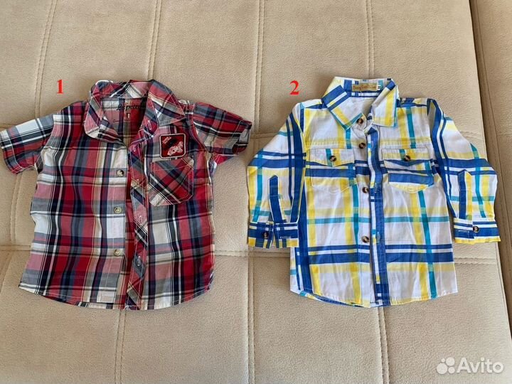 Рубашка р. 92/98