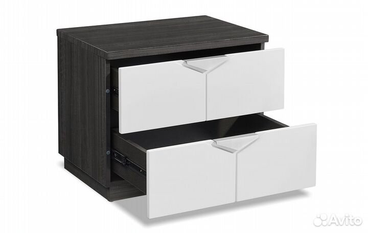 Тумба прикроватная Marcella, серый