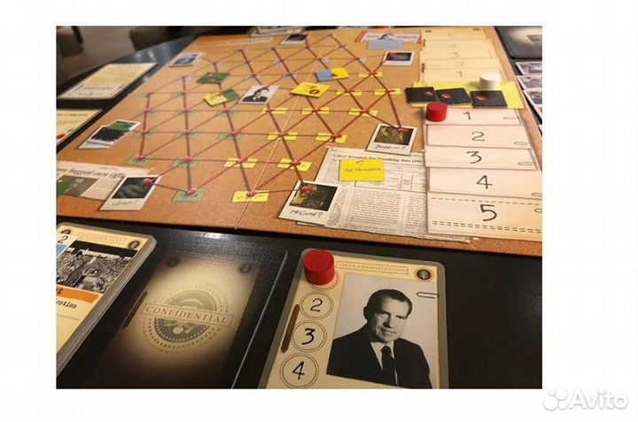 Настольная игра Уотергейт