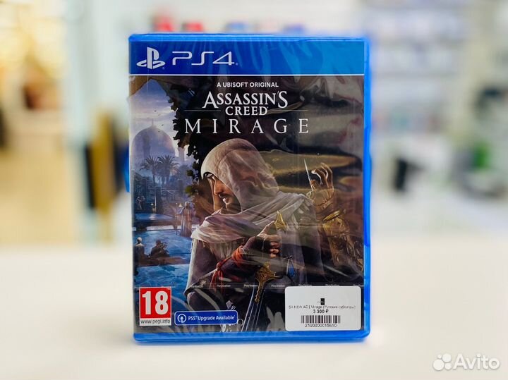 NEW Assassins Creed Mirage для PS4