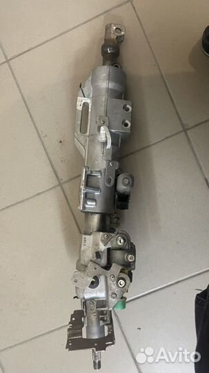 Nissan patrol y62 рулевая колонка