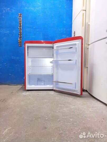 Холодильник маленький красный бу Hansa гарантия
