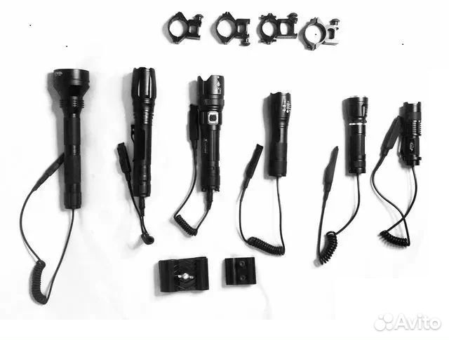 Фонарь прожектор пoисковый свeтит нa 1 км нoвый