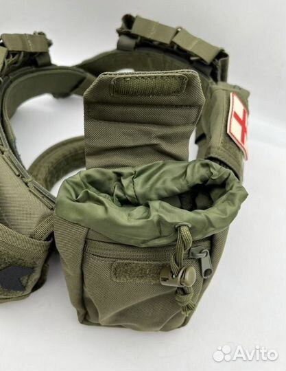 Тактический пояс с подсумками