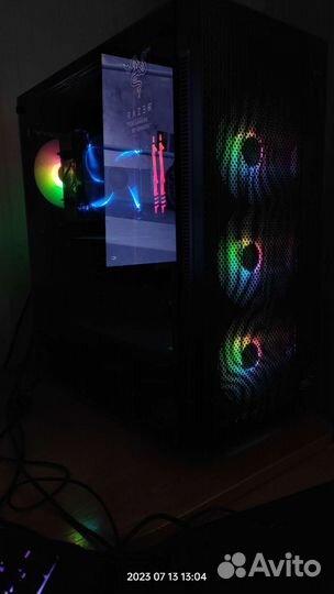 Игровой компьютер ryzen 5 3600xrx660016gb