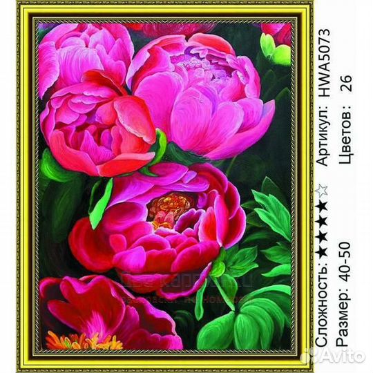 Алмазная мозаика 40x50 HWA5073