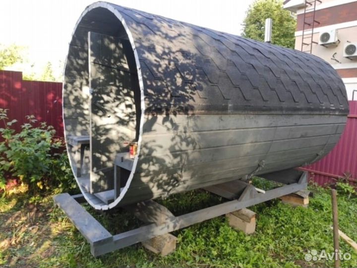 Баня-бочка с доставкой