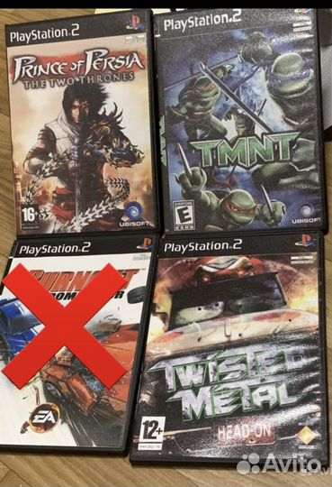 Диски для PS 2 (прошитой)