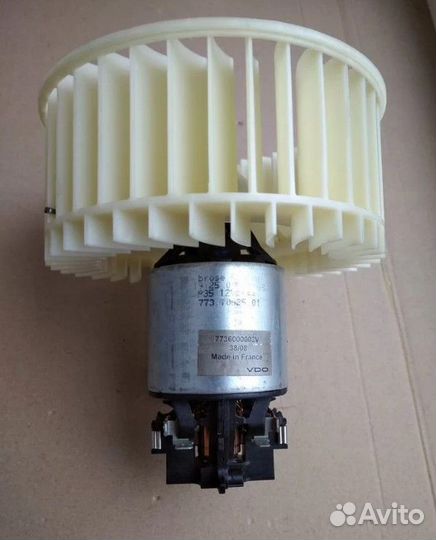 Мотор вентилятора печки новый Renault Megan