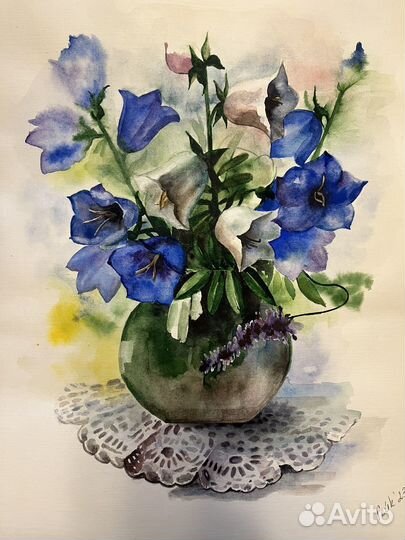 Букет акварель