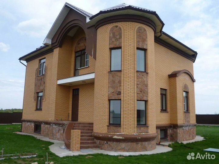 Каменщики строительство домов из кирпича и блоков