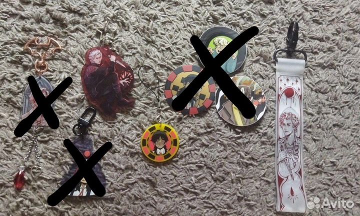 Авторский мерч по Baldur's Gate 3 и dream smp