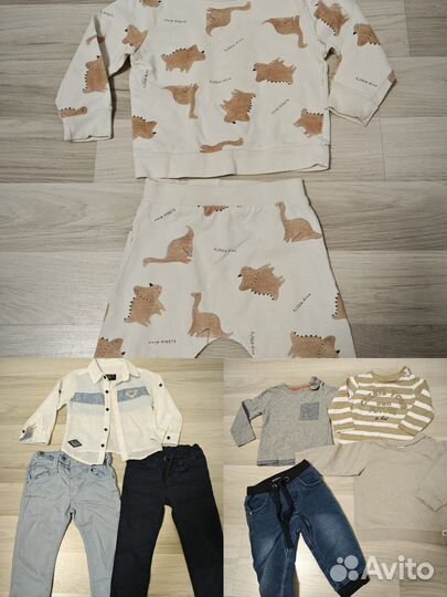 Пакет одежды для мальчика80 86
