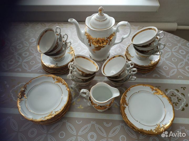 Чайный сервиз старинный невеста