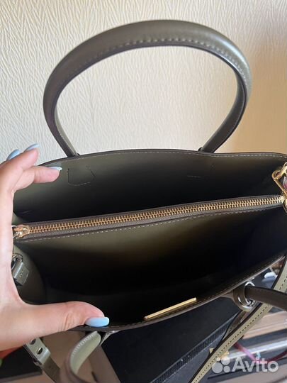 Оливковая оригинальная сумка Michael Kors