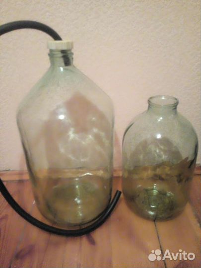 Бутыль стеклянная 25л 10л