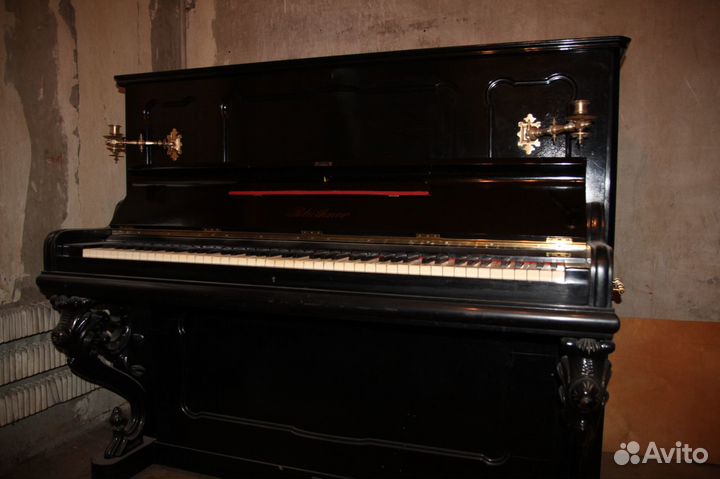 Пианино Julius Bluthner 1876 г. №13418 антиквариат