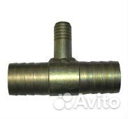 Тройник под шланг д.28*16*28 (Т-образный)