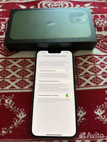 iPhone 13 Pro Max 256 Alpine Green 92 батарея