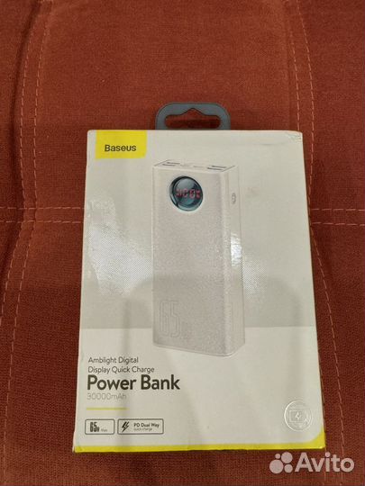 Power Bank Baseus 65w 30000