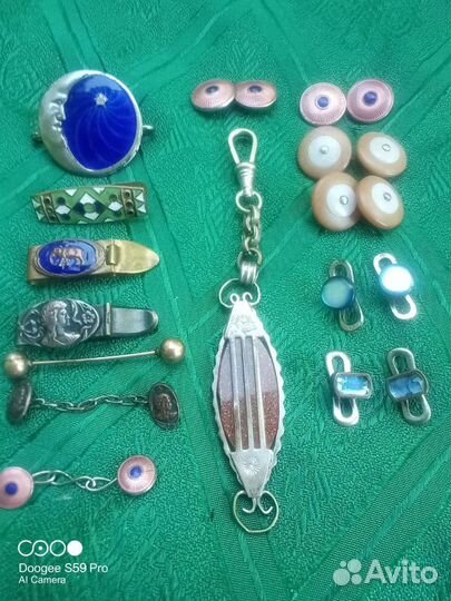 Лот дореволюционных украшений