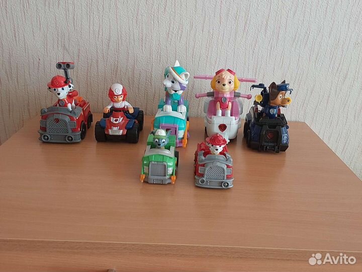 Игрушки щенячий патруль