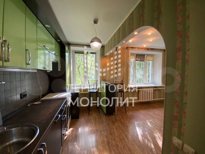 2-к. квартира, 38,3 м², 1/2 эт.