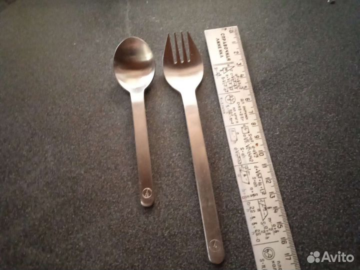 Вилка и ложка чайная