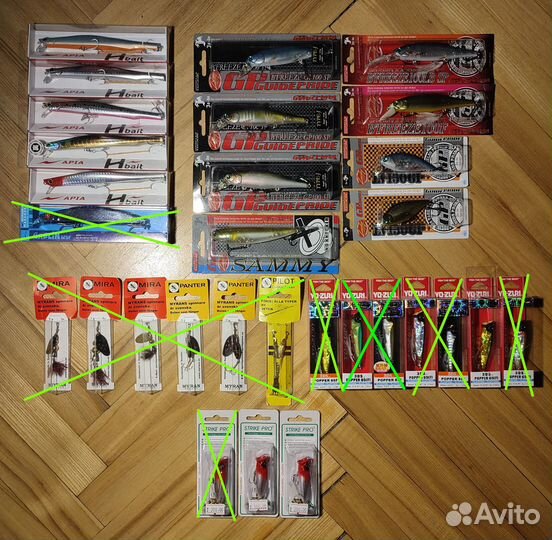 Воблер Matzuo, Apia, Lucky craft, Yo-Zuri, O.S.P