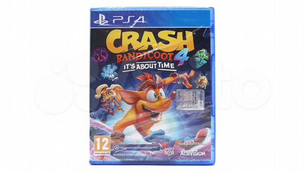 Crash Bandicoot 4 It's About Time (PS4/PS5, Новая)