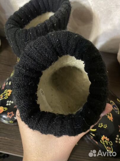 Резиновые сапоги для мальчика 24