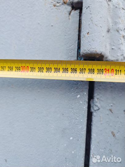 Ворота металлические распашные гаражные