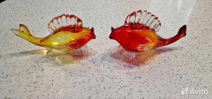 Рыбки стекло
