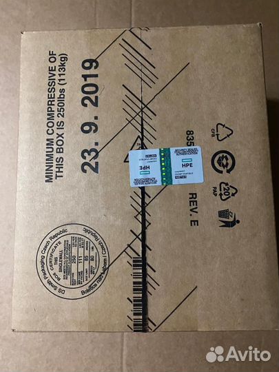 Жесткий диск HPE 1TB 7.2K SAS 12G 2.5“ SFF