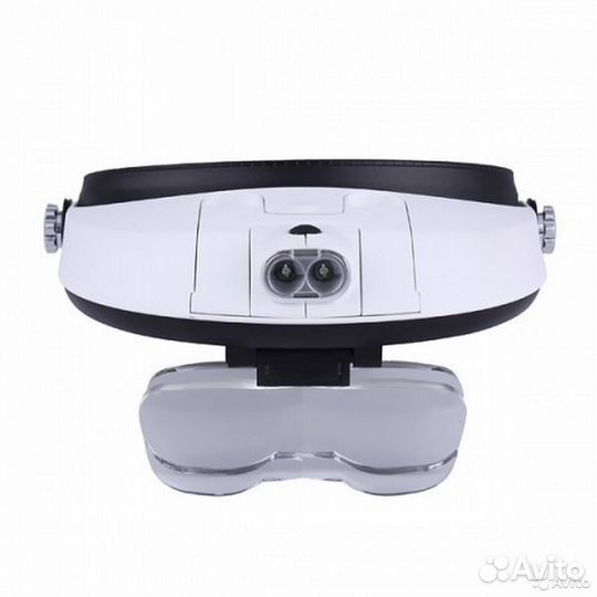 Лупа налобная 1.0/2.0/3.0/4.0/5.0/6.0x подсветка