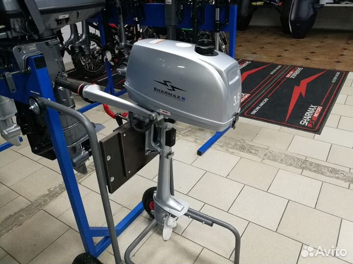 Лодочный мотор Sharmax SM3.5HS Б/У