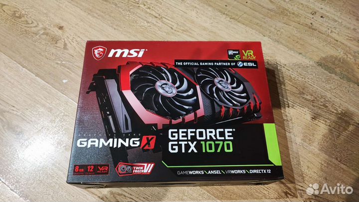 Видеокарта gtx 1070 8 gb