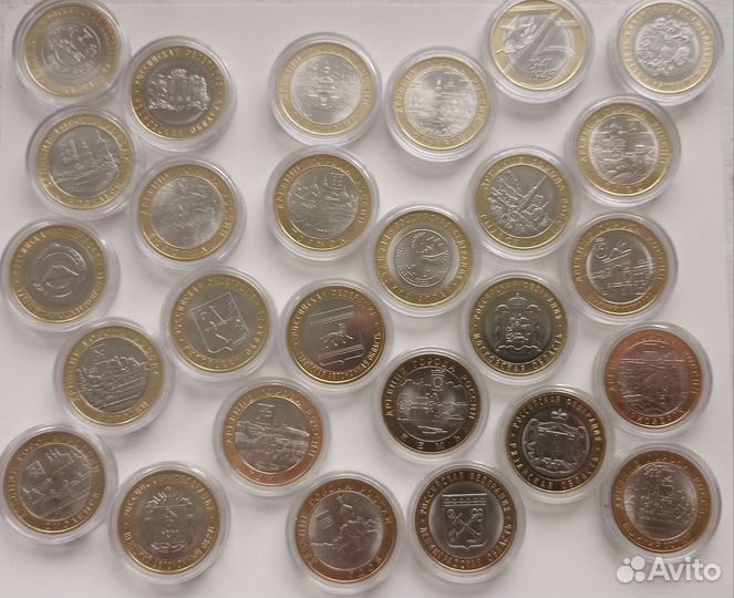 Юбилейные монеты биметаллические