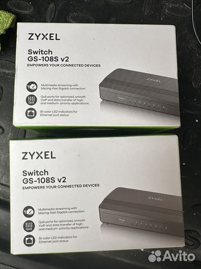 Коммутатор (сетевой хаб) 8 партов 1000мбит/с