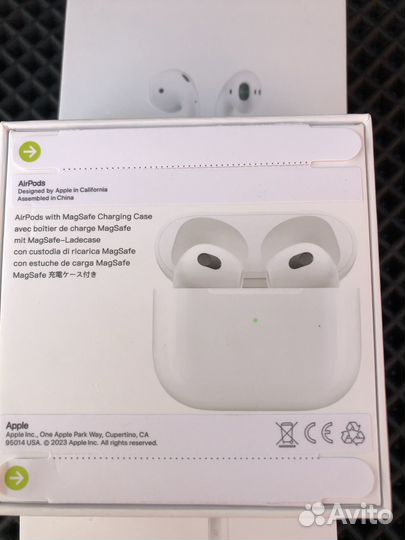 Наушники apple airpods