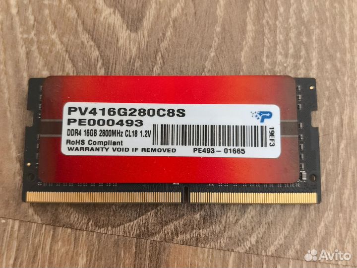 Оперативная память Viper ddr4 16gb 2800