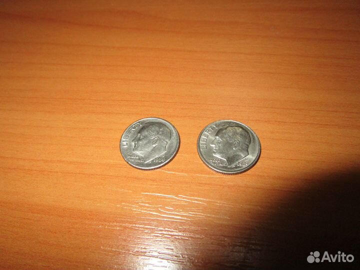 Монеты Liberty one dime